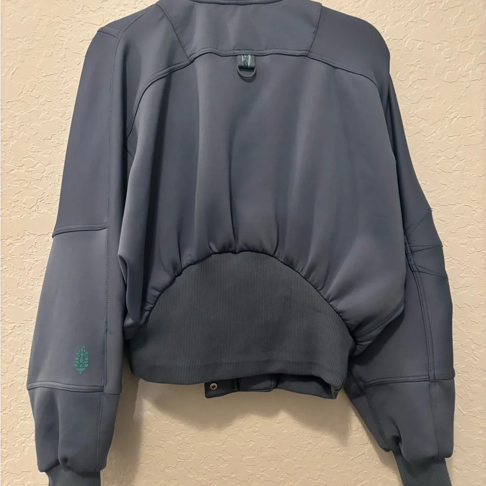 FP Movement by Free People Blue Bomber Jacket - Picture 4 of 13